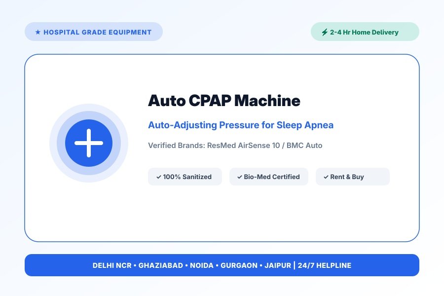 Auto CPAP Machine for Sleep Apnea