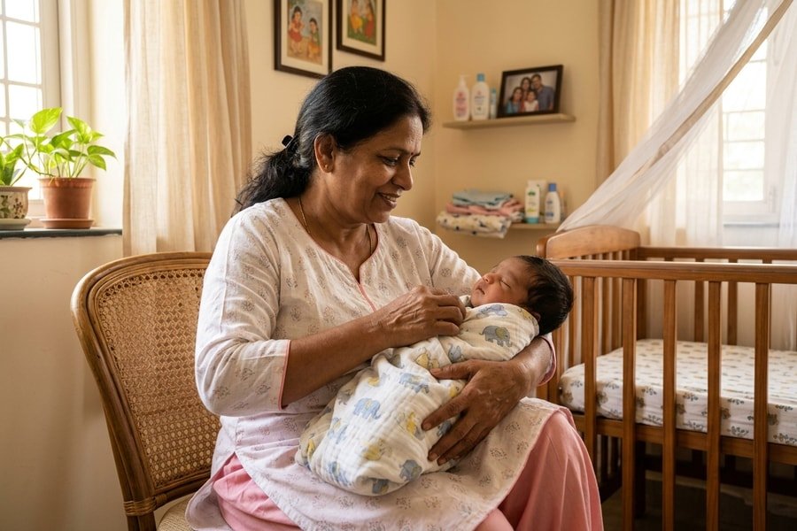 Newborn Baby Care & Japa Maid